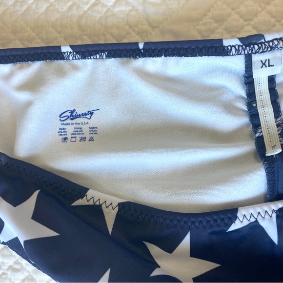 Red White & Blue string sided bikini bottoms - Picture 4 of 6